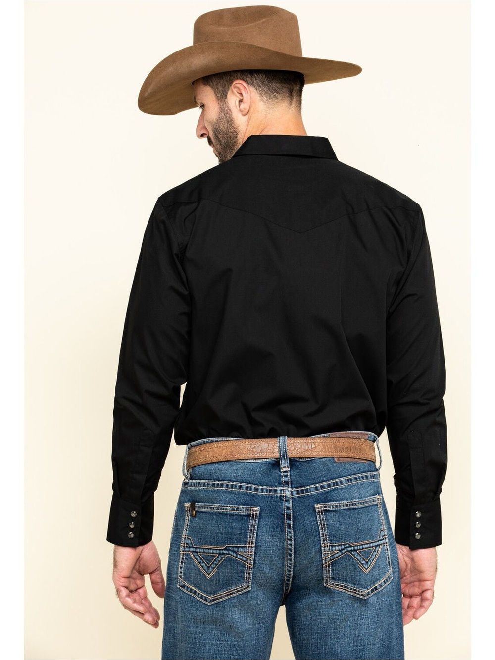 Gibson Trading Co. Black Western Pearl Snap Shirt XL NWOT Cowboy Rodeo - Picture 4 of 12